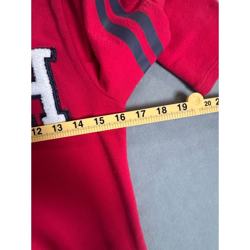 Tommy Hilfiger T-Shirt Dress Women Small XS long Sleeve Embroidered Logo patch - Picture 3 of 12